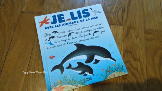 je lis animaux mer couverture